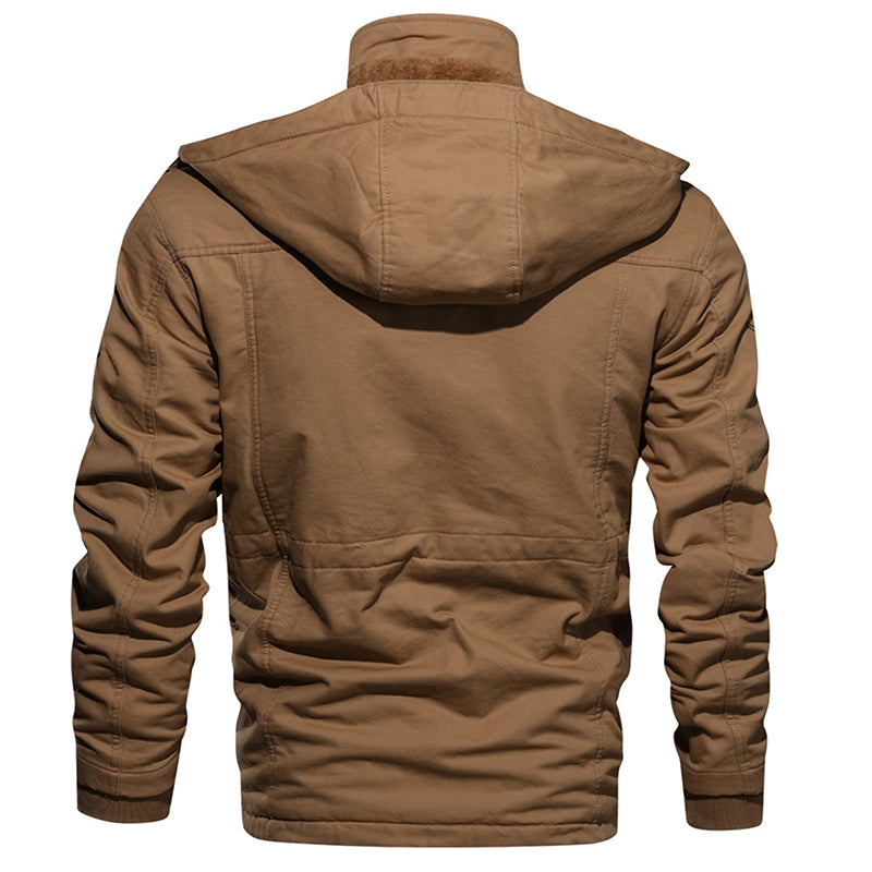 Men Winter Fleece Jacket Warm