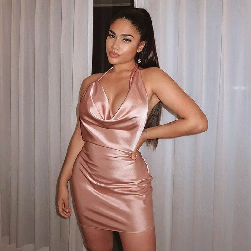 Satin Party Dress