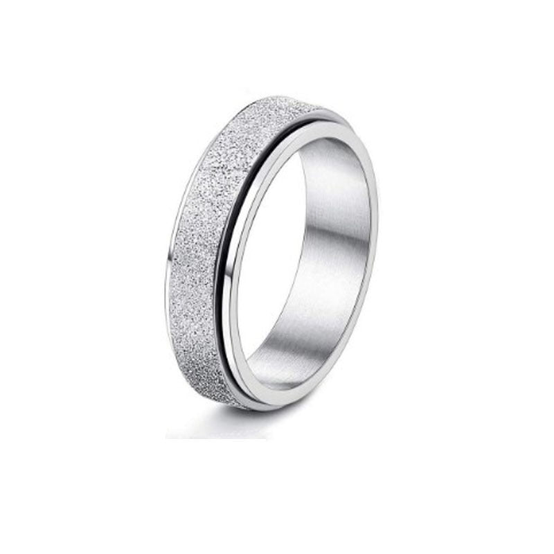 Stainless Steel Rotatable Spinner Ring