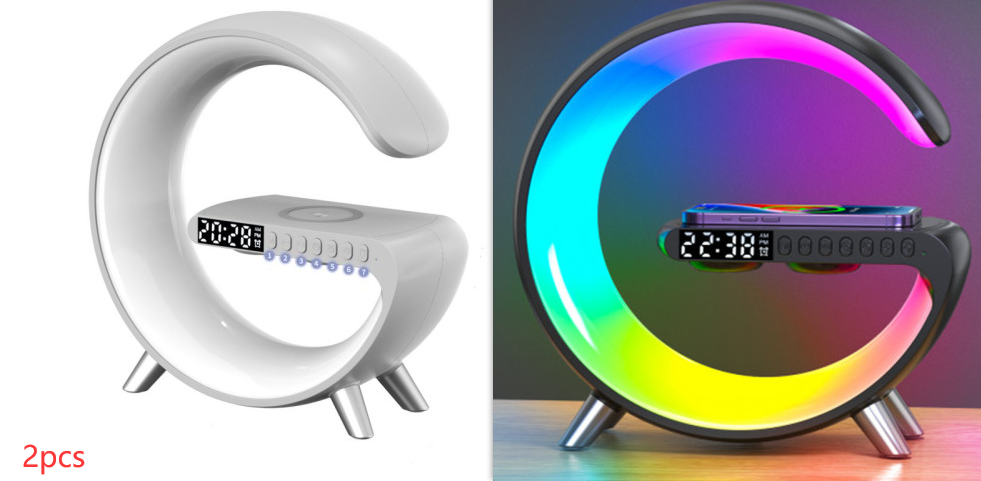 Bluetooth Speake Wireless Charger Atmosphere Lamp