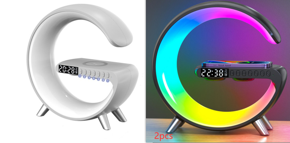 Bluetooth Speake Wireless Charger Atmosphere Lamp