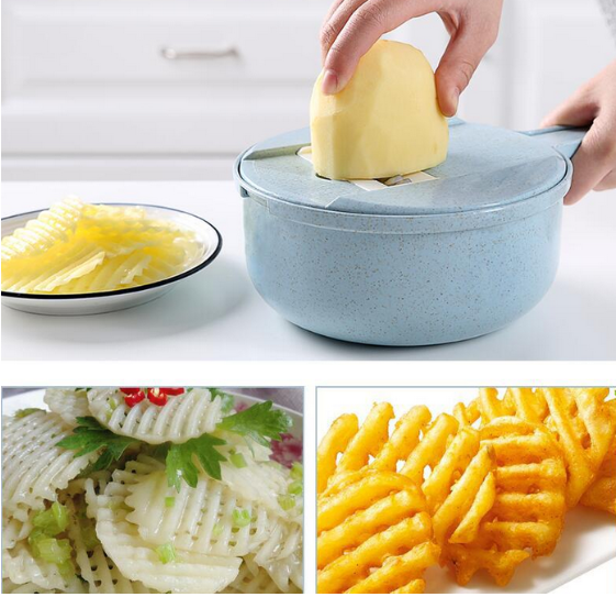 Slicer Vegetable With Strainer