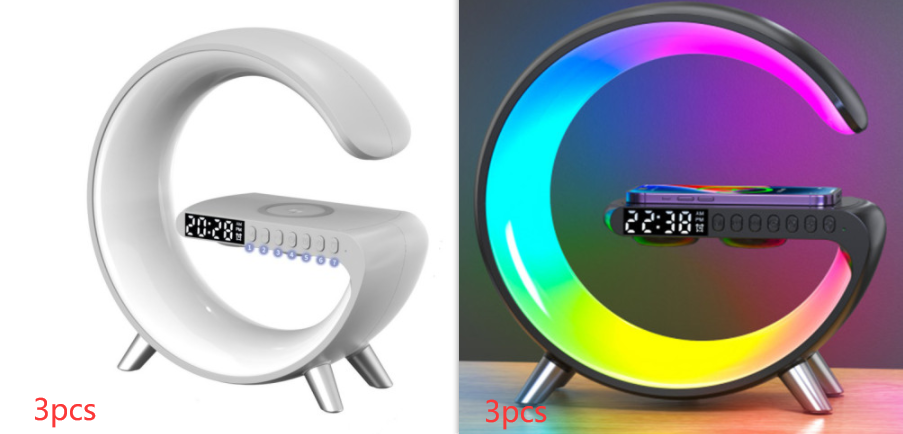 Bluetooth Speake Wireless Charger Atmosphere Lamp