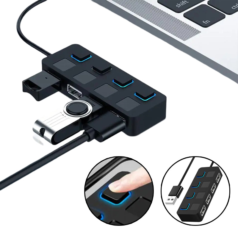 USB 2.0 HUB  Power USB Drives For Laptop PC