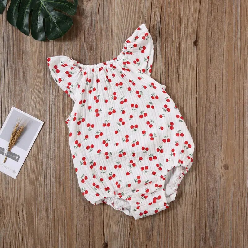 Baby Summer Clothing Toddler Kids Baby Girls Floral Jumpsuit