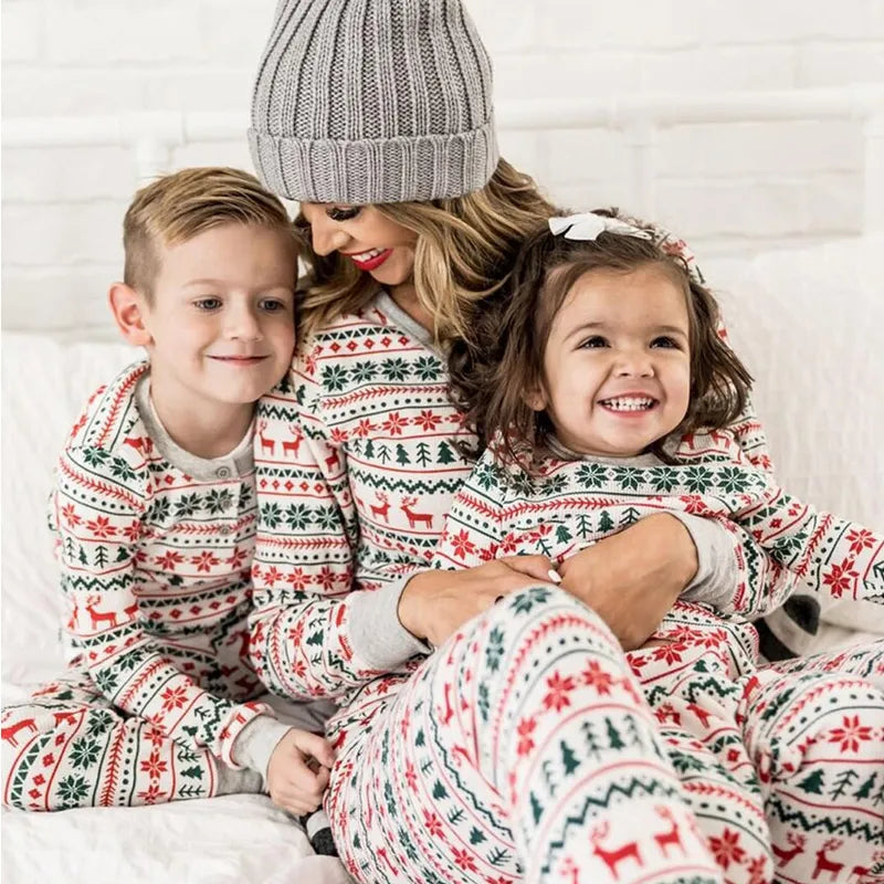 Family  Clothes Christmas Pajamas