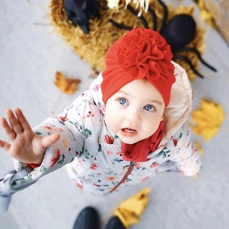 Cute flower indian baby girl