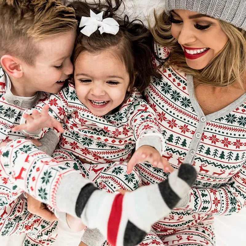 Family  Clothes Christmas Pajamas