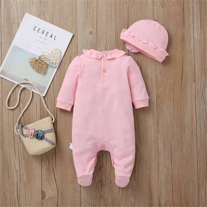 Baby clothing Long Sleeve Jumpsuit Girl