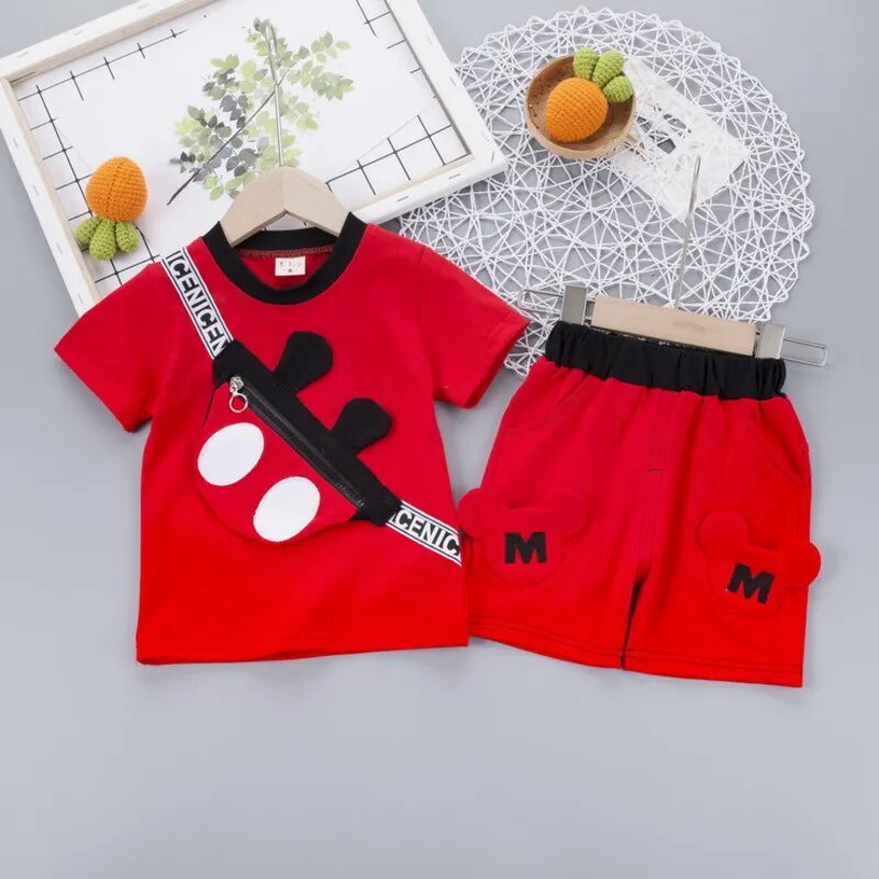 Gentleman Baby Boy clothes Summer  2 pcs