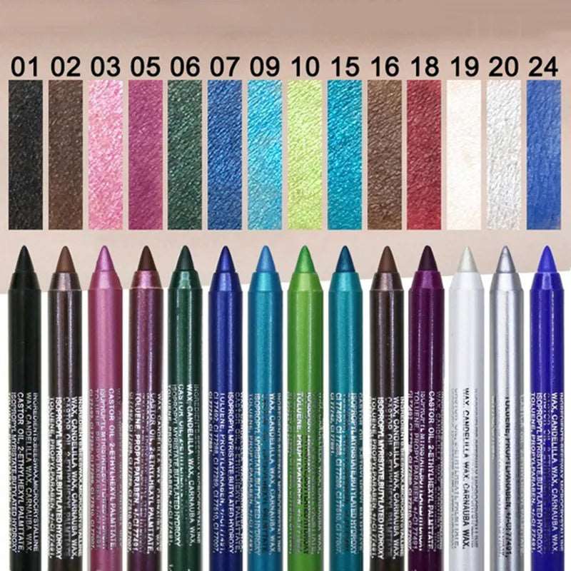 14 Colors Long-lasting Eye Liner Pencil Waterproof