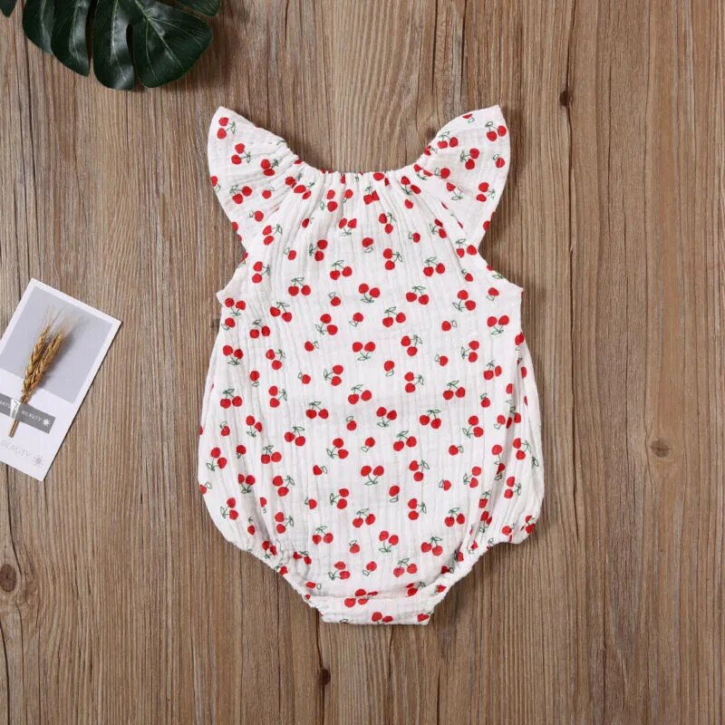 Baby Summer Clothing Toddler Kids Baby Girls Floral Jumpsuit