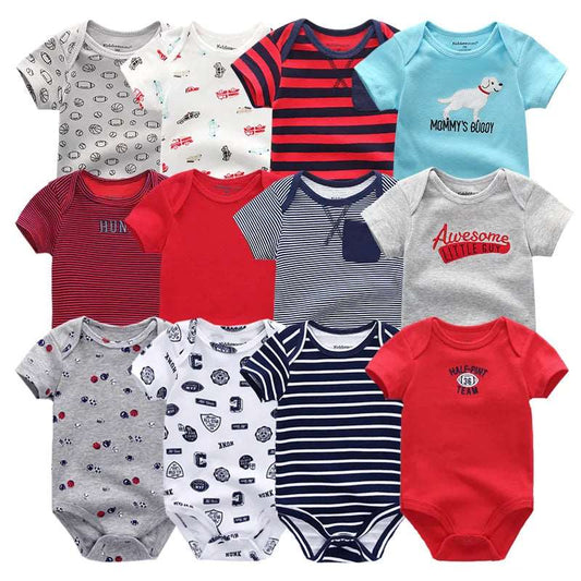 6PCS/Set Unisex Newborn Baby Boy Clothes