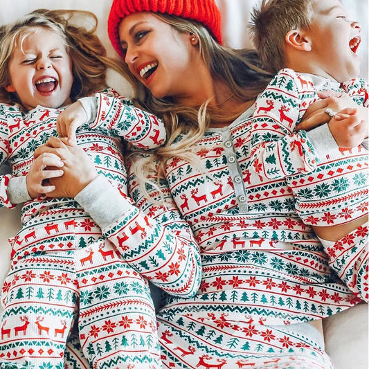 Family  Clothes Christmas Pajamas