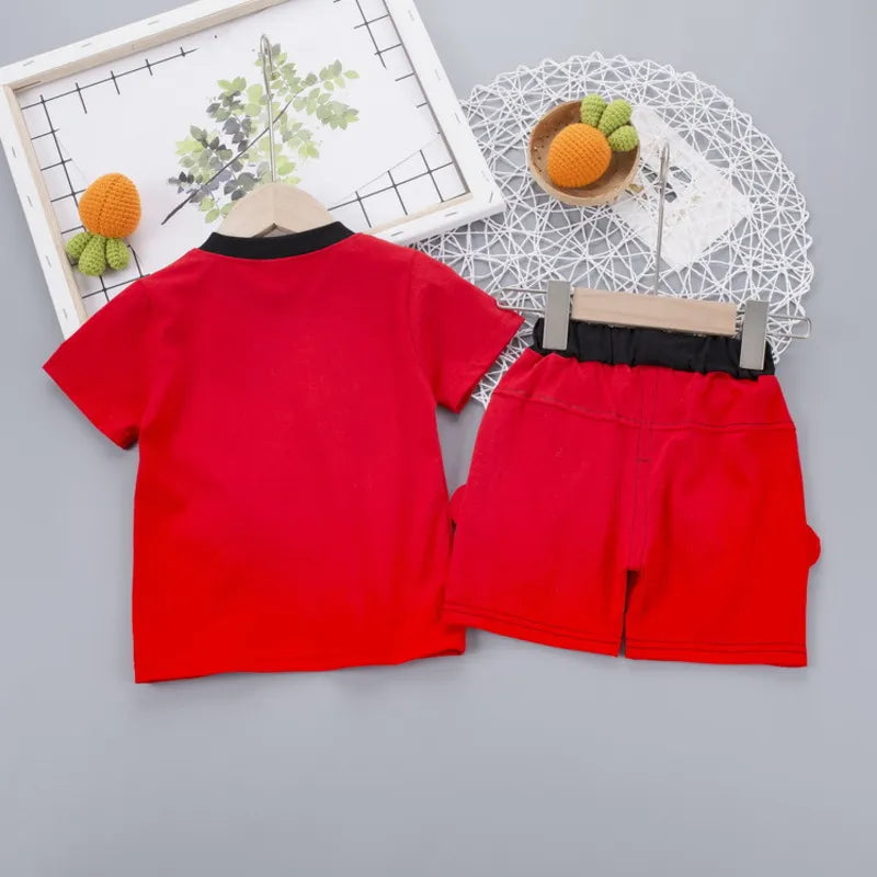 Gentleman Baby Boy clothes Summer  2 pcs