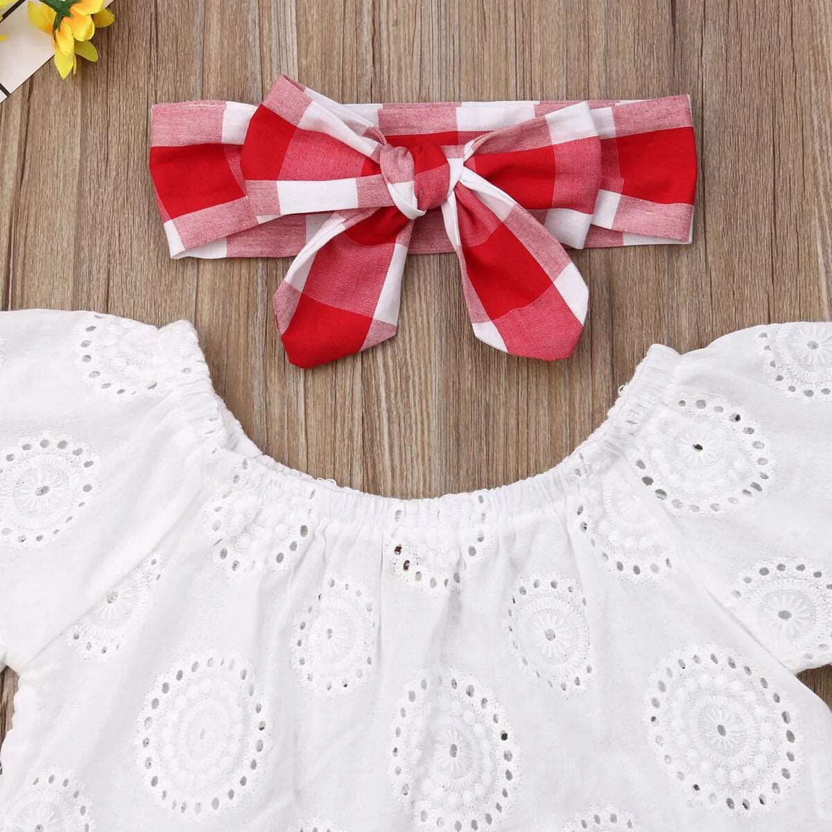 3Pcs Set 0-24M Newborn Baby Girl Clothes Cute Summer