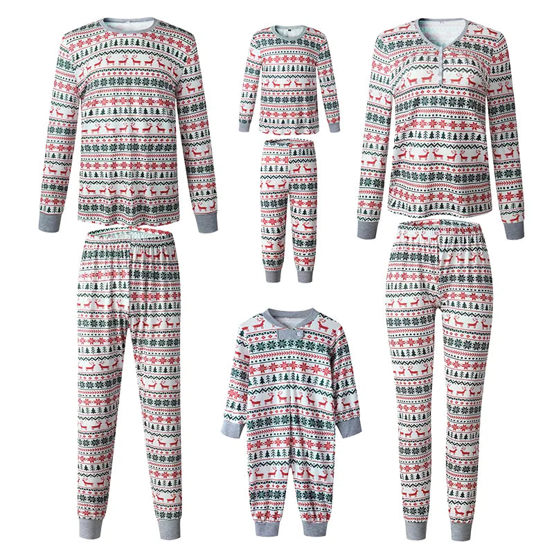 Family  Clothes Christmas Pajamas