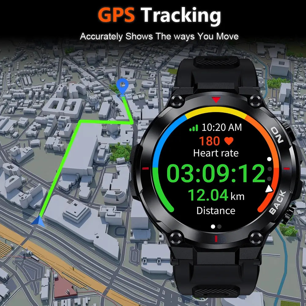 GPS Smart Watch Men