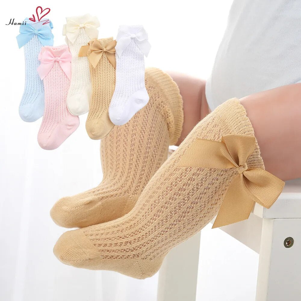 Summer socks for baby girls 0-12 months,