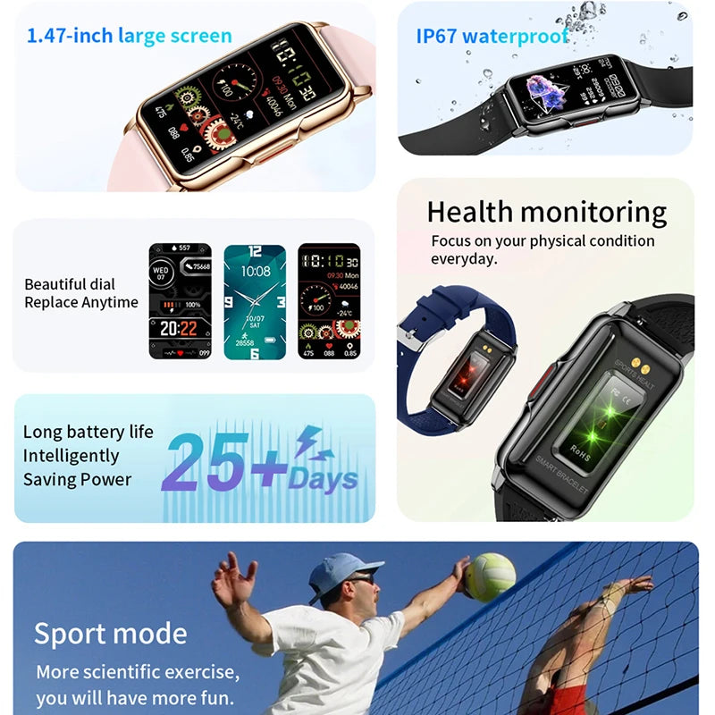 New Sports Smart Watch Men Women