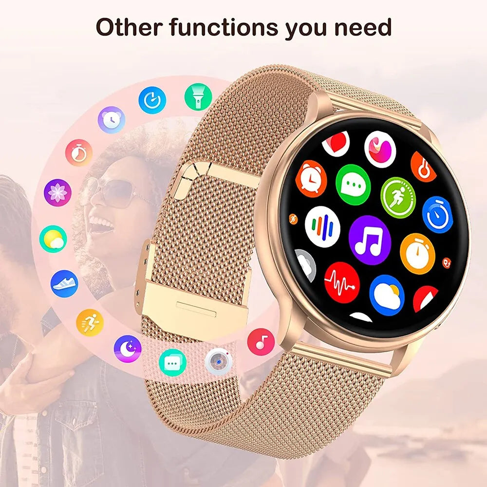 Bluetooth Call Smart Watch Women with GPS