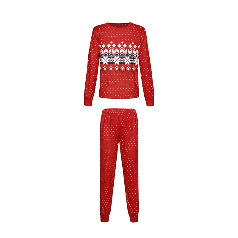 Clothes Christmas Family Pajamas Set Mother Father Kids