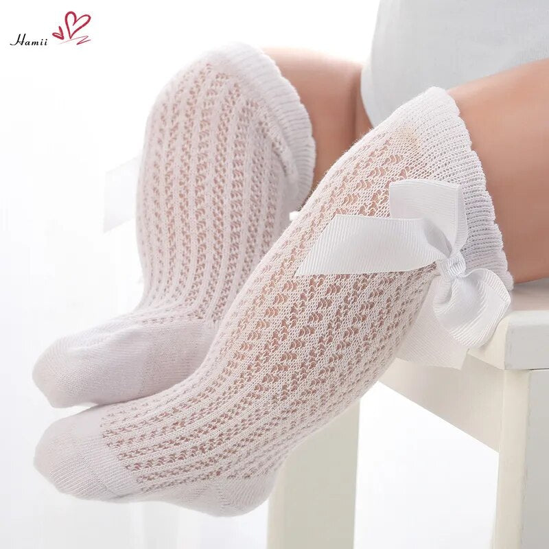 Summer socks for baby girls 0-12 months,