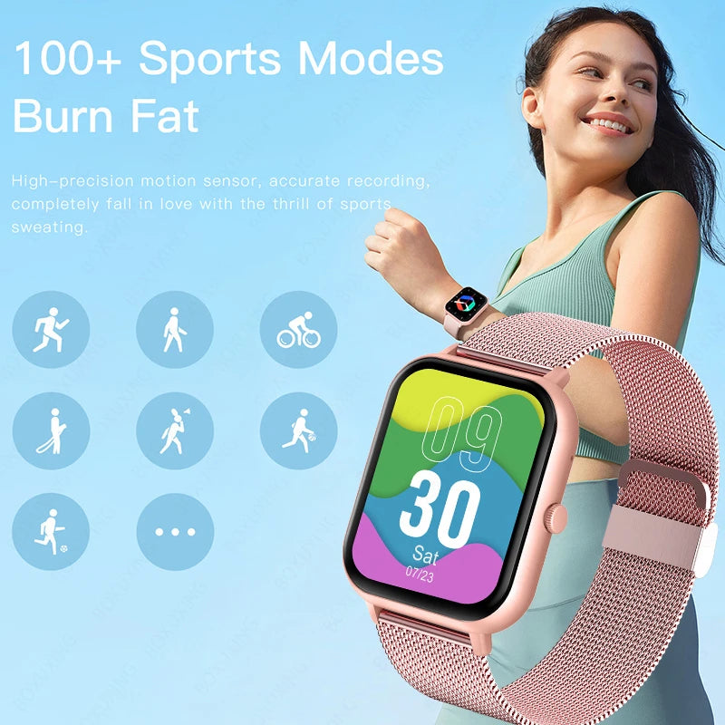 New Smart Watch Women Bluetooth