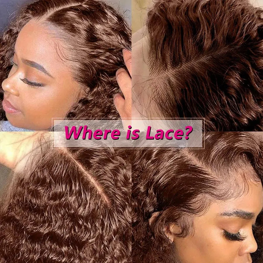 Brown Lace Wig plucked 13 x4