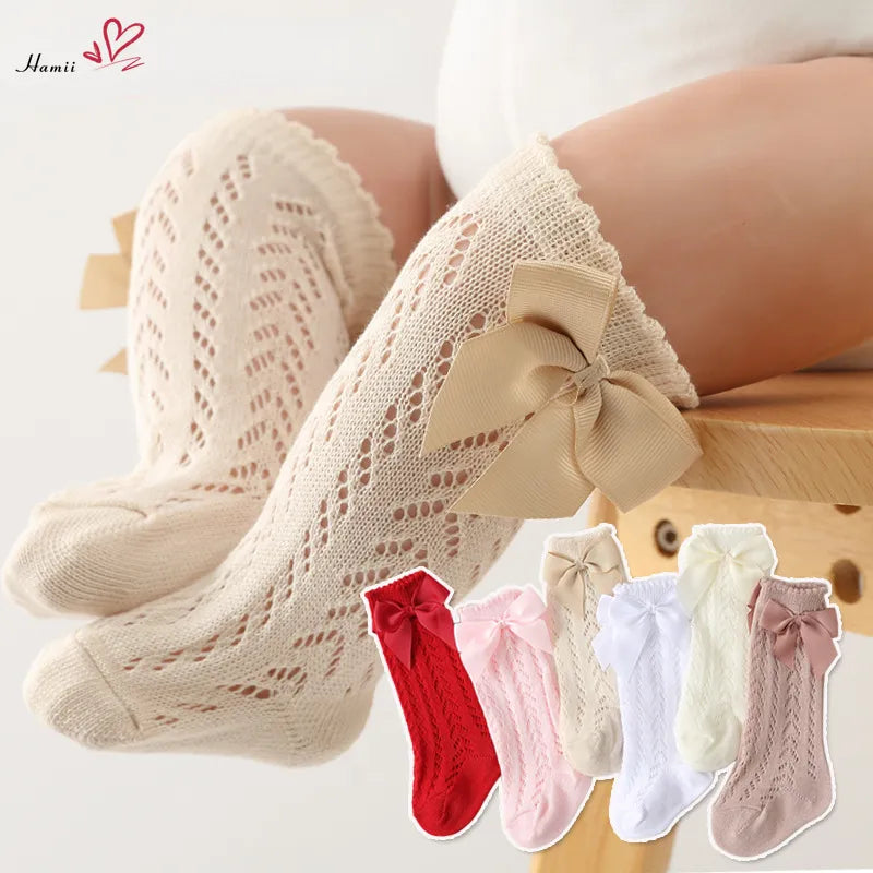 Summer socks for baby girls 0-12 months,