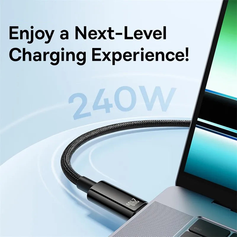 240W USB Type C Cable for iPhone