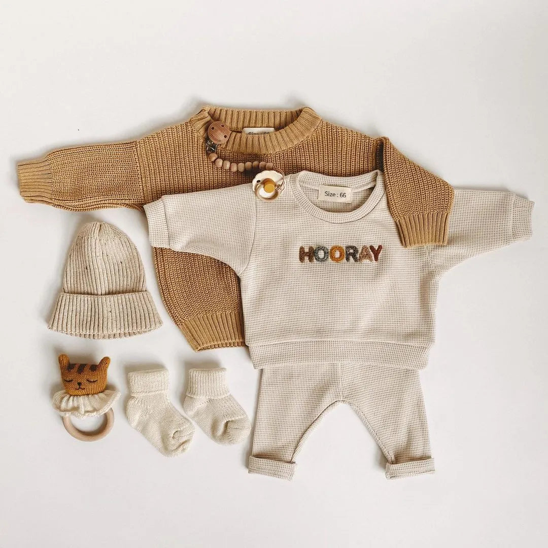 Newborn Sweatshirt + Pants Kids Suit Outfit Costume Sets