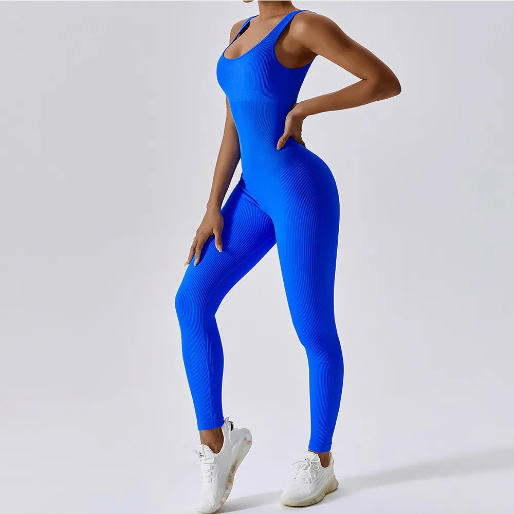 Spring Seamless One-Piece Yoga Suit Dance