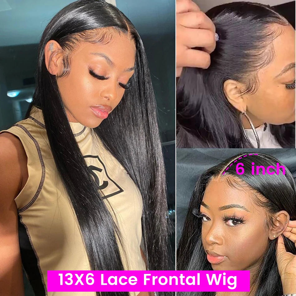 Transparent Lace Frontal Wigs Pre Plucked