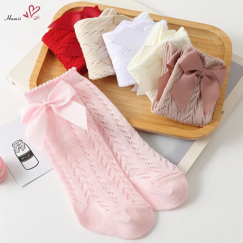 Summer socks for baby girls 0-12 months,