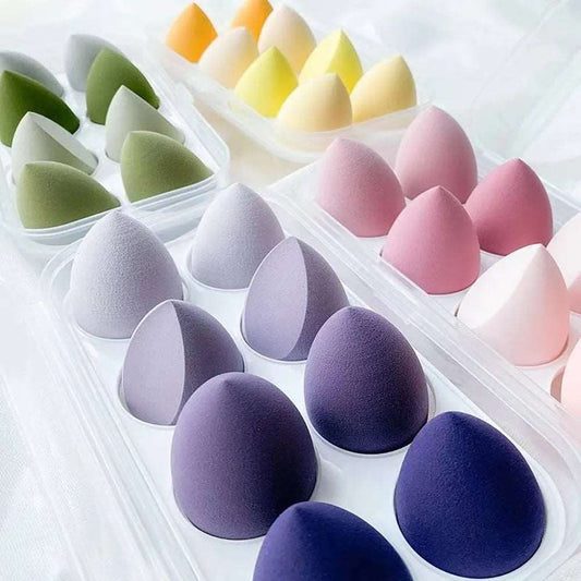 4/8pcs Makeup Sponge Powder Women