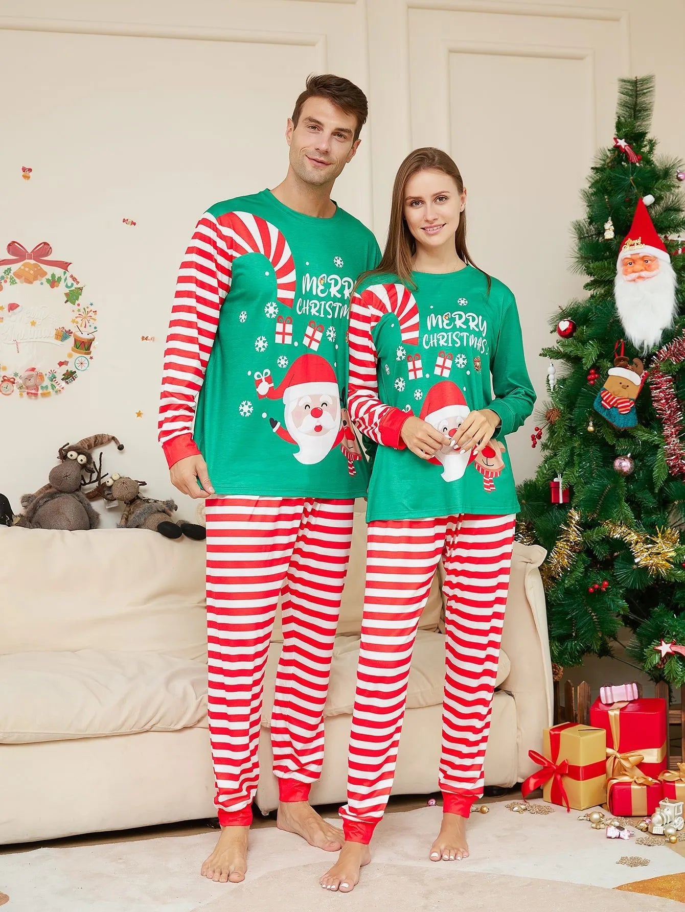 Family  Clothes Pajamas 2 pcs