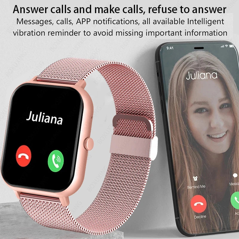 New Smart Watch Women Bluetooth