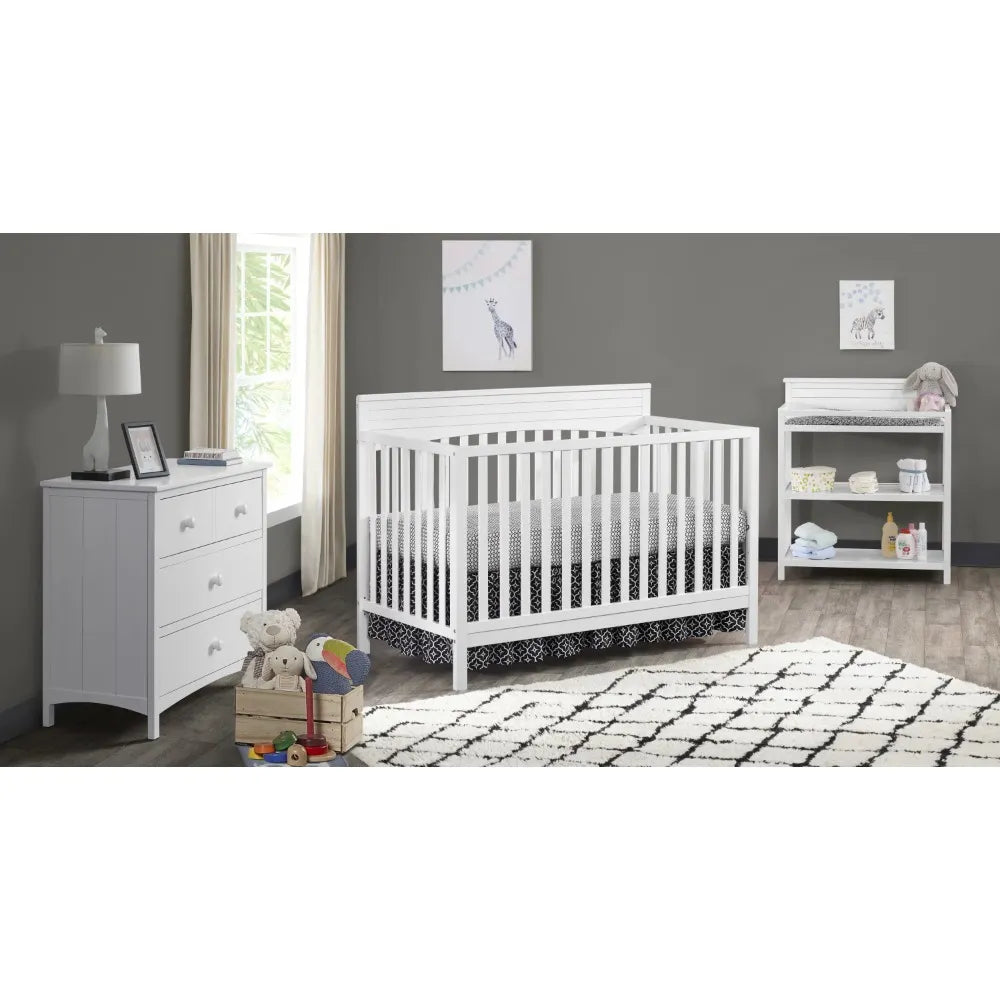 New Baby Harper 4-in-1 Convertible Crib,