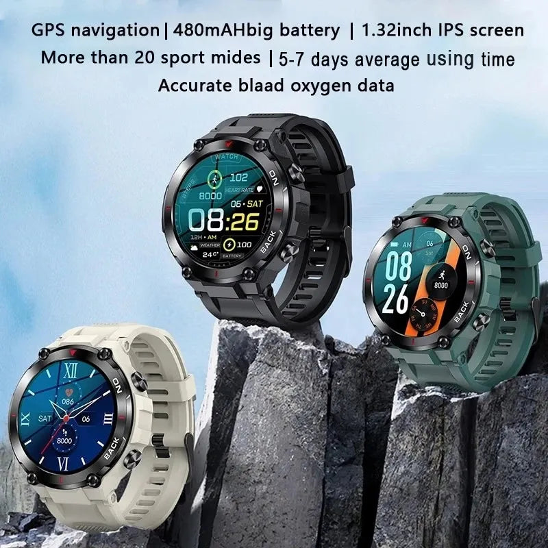 GPS Smart Watch Men