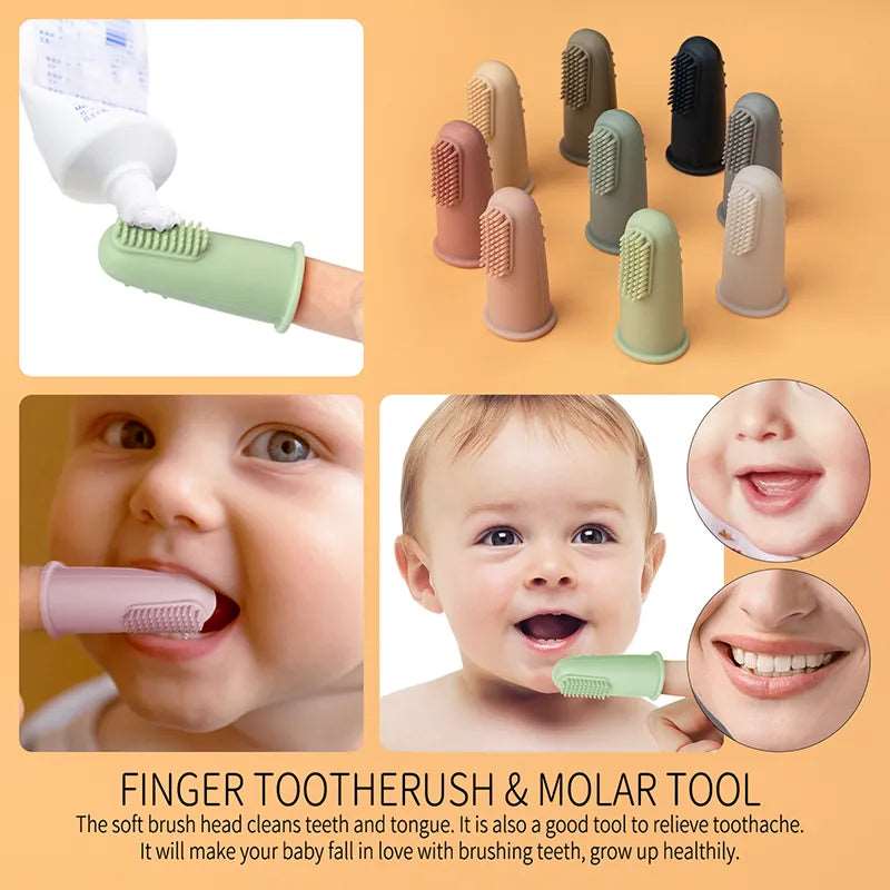 5pcs Baby Toothbrush Silicone