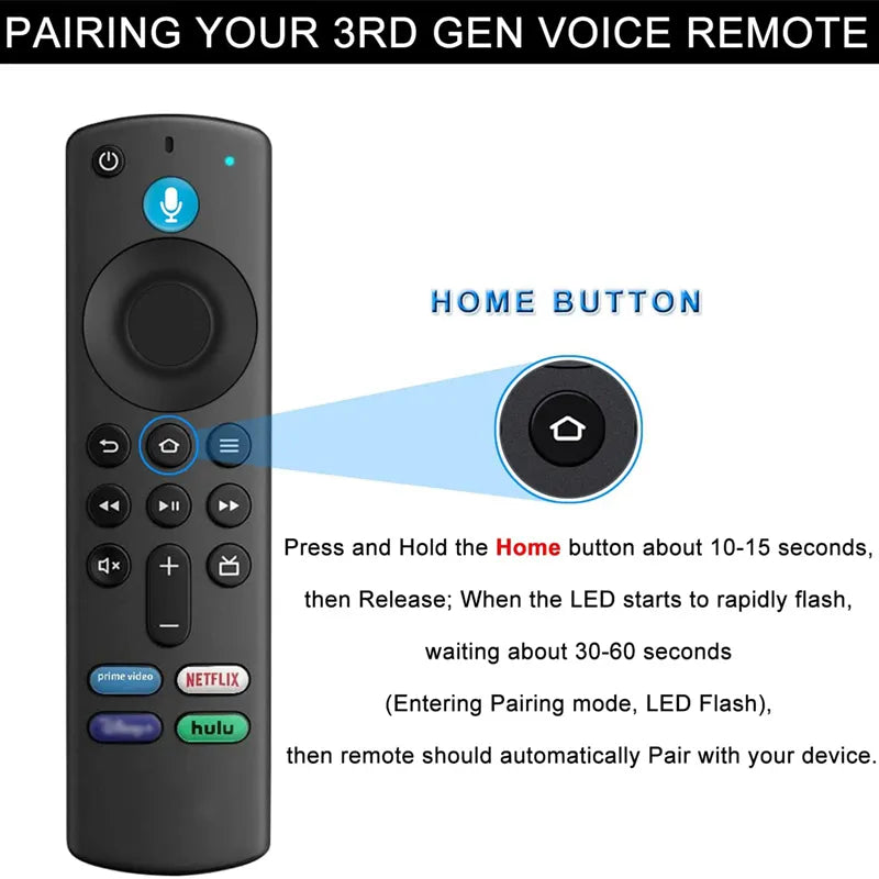 Bluetooth Remote Control for Fire TV