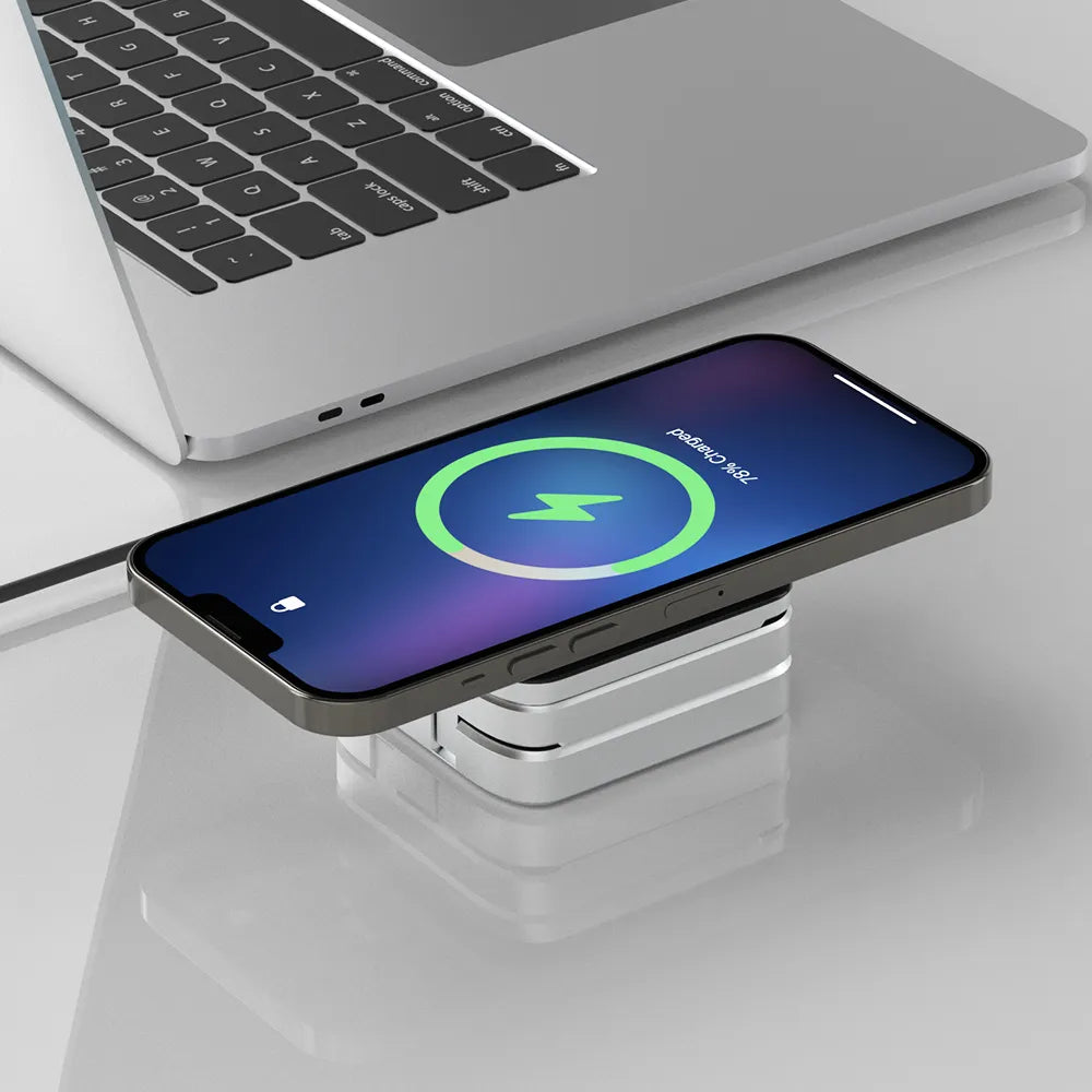 foldable Magnetic Wireless Charger Stand For iPhone