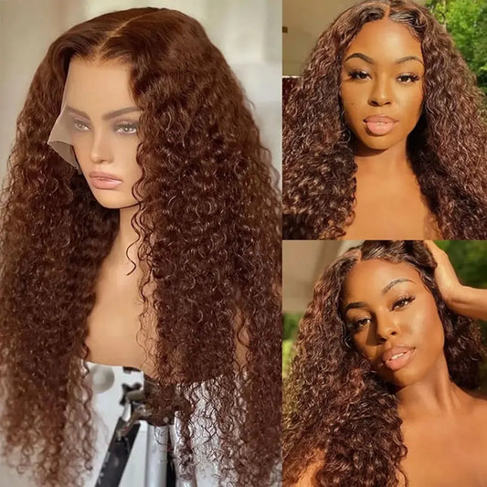 Brown Lace Wig plucked 13 x4