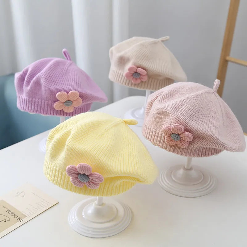 Fashion New Princess Kids Girls Caps Berets