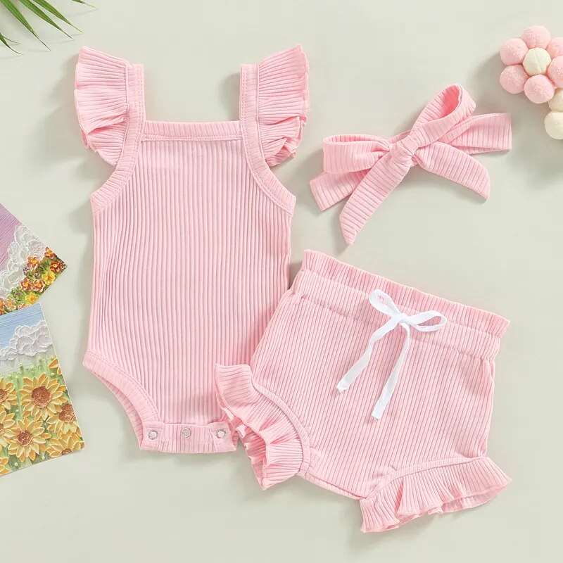 Baby Girls Boys Clothes 2 pcs 0-18M