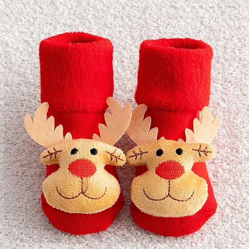 Baby Christmas Socks for Newborns