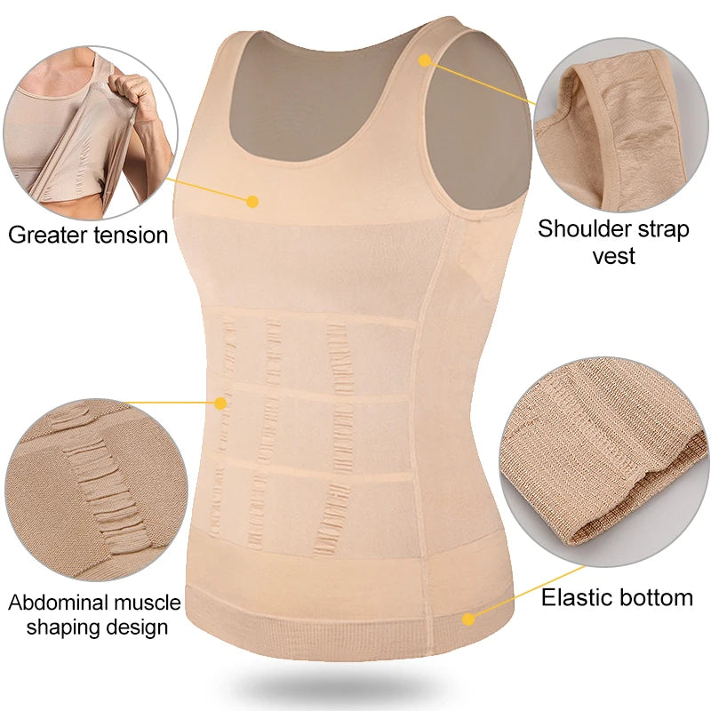 Mens Slimming Body Shaper