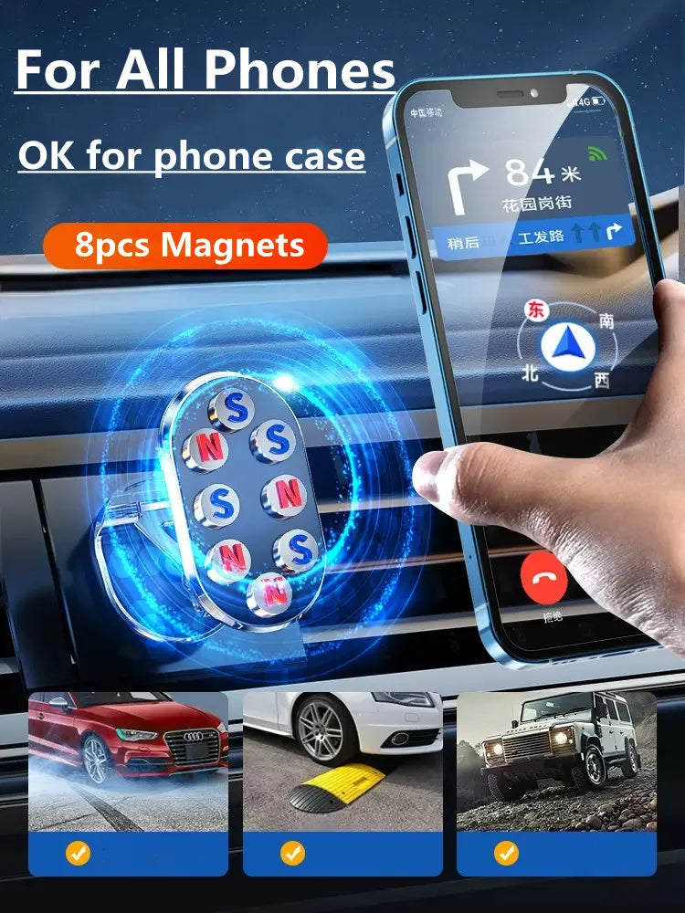 Phone Bracket in Car For iPhone Samsung Xiaomi