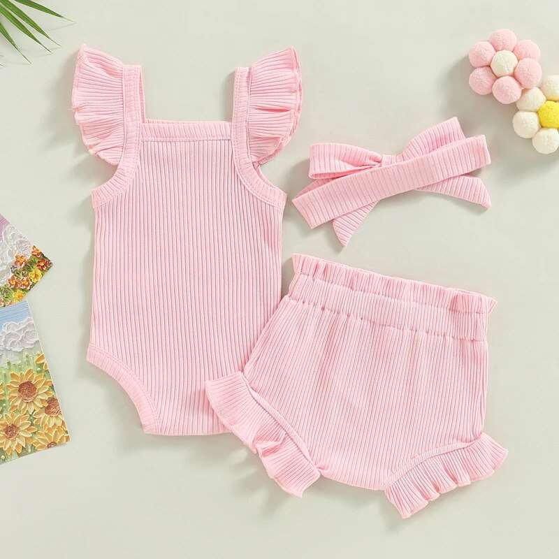 Baby Girls Boys Clothes 2 pcs 0-18M